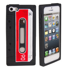 Silicone Case for iPhone 5 - Cassette