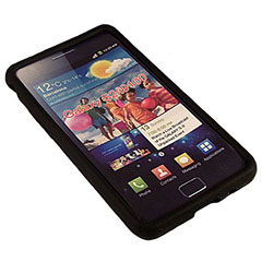 Silicone Case for Samsung Galaxy S2 i9100 - Black