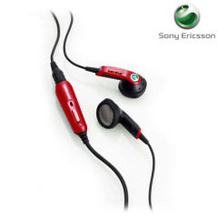 Sony Ericsson HPM-64 Stereo Portable Handsfree - Red