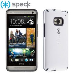 Speck CandyShell Case for HTC One - White & Charcoal