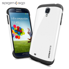 Spigen SGP Slim Armour Case for Samsung Galaxy S4 - White