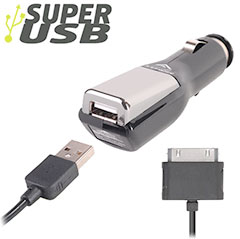 Super USB Car Charger - Apple
