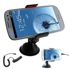 SuperGrip Samsung Galaxy S3 Case Compatible Car Pack