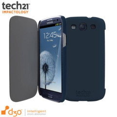 Tech21 Impact Snap Case with Flip for Samsung Galaxy S3 - Blue