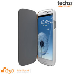 Tech21 Impact Snap Case with Flip for Samsung Galaxy S3 - White