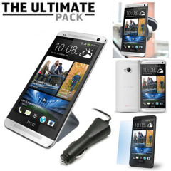 The Ultimate HTC One Accessory Pack - White