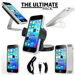 The Ultimate iPhone 5 Accessory Pack - White