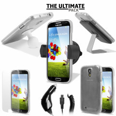 The Ultimate Samsung Galaxy S4 i9500 Accessory Pack - White