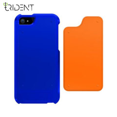 Trident Apollo 2-in-1 Snap-on Case for iPhone 5 - Navy/Orange