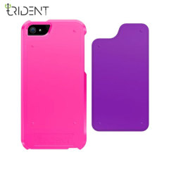 Trident Apollo 2-in-1 Snap-on Case for iPhone 5 - Purple/Pink