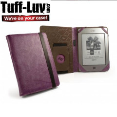 Tuff-Luv Embrace Faux leather Kindle / Paperwhite / Touch  - Purple
