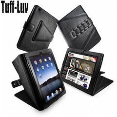 Tuff-Luv Tri-Axis Stasis Series: Veggie Case iPad 4 / 3 / 2 - Black