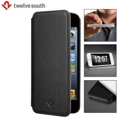 Twelve South SurfacePad Luxury Leather iPhone 5 Case - Black
