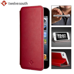 Twelve South SurfacePad Luxury Leather iPhone 5 Case - Red