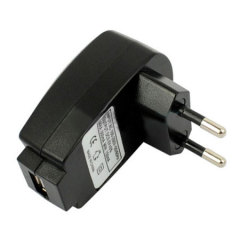 USB Mains Charger Adapter -  European 2-Pin