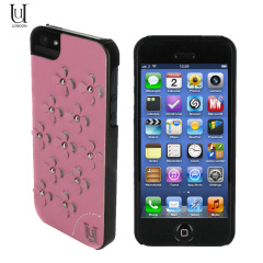 Uunique Floral Hard Shell for iPhone 5 - Pink