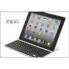 ZAGGkeys SOLO Bluetooth Keyboard for Tablets and Smartphones - Silver