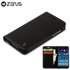 Zenus Blackberry Z10 Minimal Diary Series Case - Black
