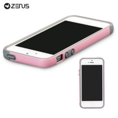 Zenus Bumper Trio Series Case for iPhone 5 - Pink/Purple