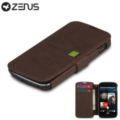 Zenus Masstige Color Edge Diary Case for Google Nexus 4 - Brown