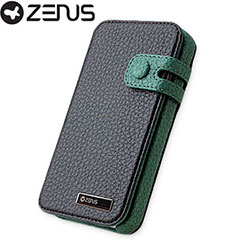 Zenus Masstige Color Edge Diary Series for iPhone 4S/4 - Real Black