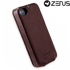 Zenus Masstige Color Point Folder Series for iPhone 4S/4 - Black Chocolate