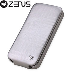 Zenus Masstige Mono Check Folder Series for iPhone 4S/4 - Cyber Silver