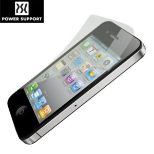 Power Support Anti-Glare Front and Back Film Set - iPhone 4