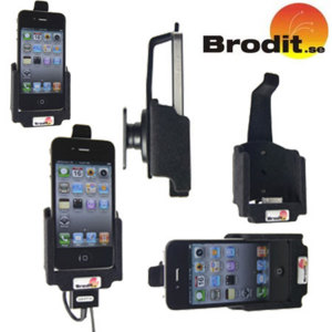 Brodit Passive Holder with Pass-Through Connector - iPhone 4