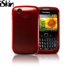 iSkin Vibes for Blackberry Curve 8520 - Red