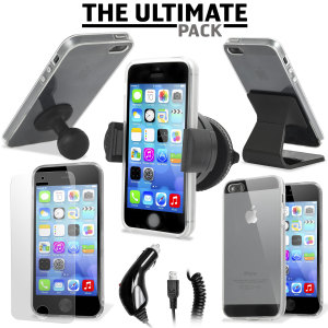 The Ultimate iPhone 5S / 5 Accessory Pack - Black