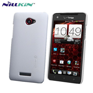 Specifically made for the HTC Droid DNA, this protective white hard shell will shield your phone from everyday knocks and drops.