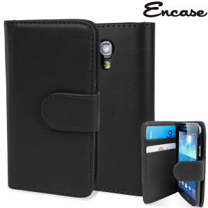 Samsung Galaxy S4 Mini Wallet Case - Black