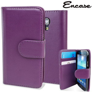 Samsung Galaxy S4 Mini Wallet Case - Purple