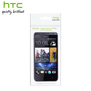 Keep your HTC Desire 300 screen in fantastic condition with the official HTC scratch resistant screen protector (SP P960).