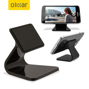 Olixar Micro-Suction Smartphone Desk Stand - Black