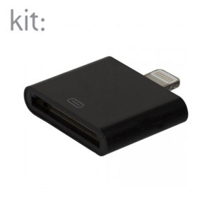 Utilice su nuevo iPhone 5S/5C/5 o su iPad con soportes y cargadores existentes con este kit: Adaptador de blanco