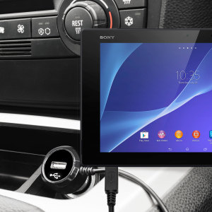 Olixar High Power Sony Xperia Z2 Tablet Car Charger