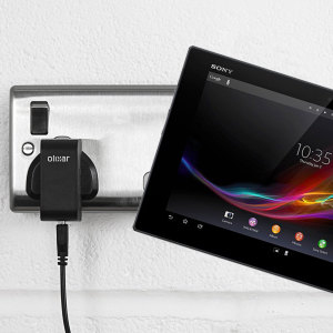 Charge your Sony Xperia Tablet Z quickly and conveniently with this compatible 2.4A high power charging kit. Featuring mains adapter and USB cable.