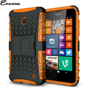 Funda Nokia Lumia 630 / 635 Encase ArmourDillo Protective - Naranja