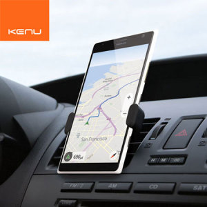 The world's most portable car mount for large smartphones, attaching to any air vent and weighing only 27g makes The Kenu Airframe+ in black perfect for everyday use.