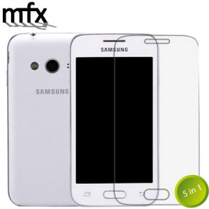 Keep your Samsung Galaxy Ace 4 screen in pristine condition with these MFX scratch-resistant screen protectors. With 5 in the pack, your device will enjoy a beautiful screen for a long time to come.