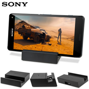 Dock and charge your Sony Xperia Z3 and Xperia Z3 Compact with the hassle-free DK48 magnetic charging dock by Sony.