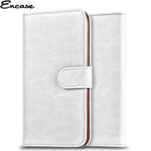 The Encase Wallet Case in white sticks to the back of your Wiko Kite 4G to provide enclosed protection and can also be used to hold you credit cards.