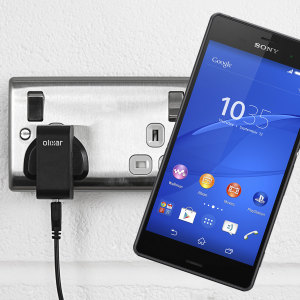 Charge your Sony Xperia Z3 quickly and conveniently with this compatible 2.4A high power charging kit. Featuring mains adapter and USB cable.