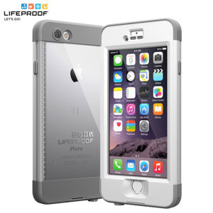 Experience the freedom to surf, sing in the shower, ski, snowboard, work on construction sites and have true iPhone 6 Plus use anywhere you go! In white / grey.