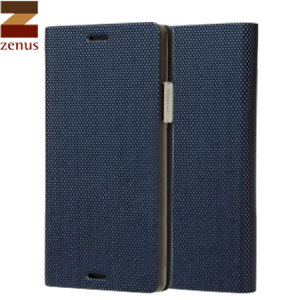 Zenus Metallic Diary Samsung Galaxy Note 4 Case - Navy