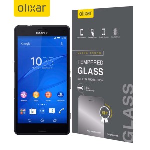 This ultra-thin tempered glass screen protector from Olixar for the Sony Xperia Z3 Compact offers toughness, high visibility and sensitivity all in one package.