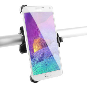 Emmenez votre Samsung Galaxy Note 4 partout sur la route, en forêt ou ailleurs grâce à ce support vélo.