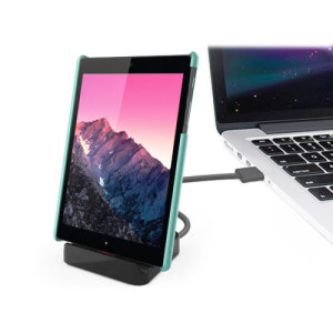 Charge and sync your Google Nexus 9 with this stylish dock. It supports most cases so you don't need to remove your Nexus 9 from its case to use this dock!